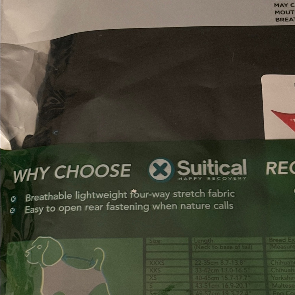 Suitical Dog Recovery Suit Medium - Picture 3 of 3